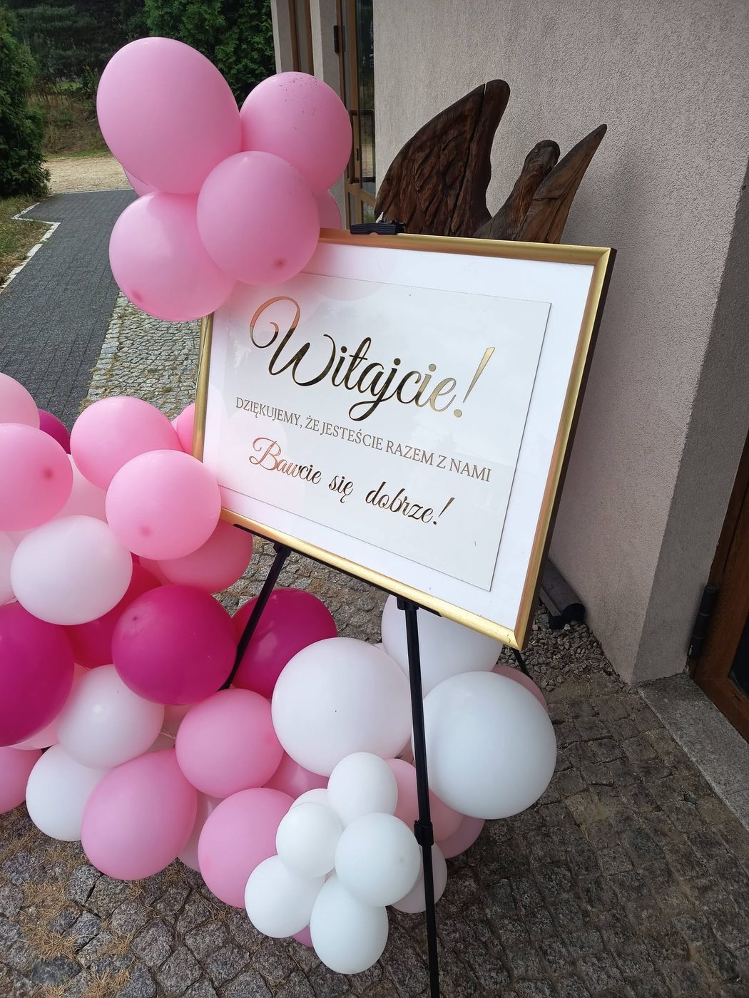 Tablica „Witajcie!”